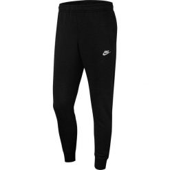 Spodnie męskie Nike NSW Club Jogger FT czarne BV2679 010. Czarne buty sportowe męskie Nike, m, bez wzorów, na fitness i siłownię. Za 269.00 zł.
