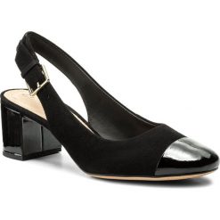 Sandały CLARKS - Orabella Meg 261342314 Black Combination Suede. Klapki damskie marki Clarks. W wyprzedaży za 229.00 zł.