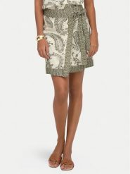 ONLY Spodnie materiałowe Liana Leya 15373650 Kremowy Regular Fit. Białe spodnie materiałowe damskie Only, s, bez wzorów, ze lnu. Za 149.99 zł.