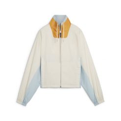 Kurtka dresowa damska Puma Infuse. Białe kurtki damskie Puma, xs, bez wzorów, z dresówki, bez kaptura. Za 287.95 zł.