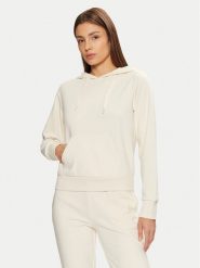 Guess Bluza O5RQ02 KCO31 Écru Regular Fit. Bluzy damskie Guess, xl, z aplikacjami, z bawełny, bez kaptura. Za 209.99 zł.