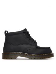 Dr. Martens Trzewiki Lowell Chukka 6 Eye Crazy Horse DM43680001 Czarny. Czarne botki męskie Dr. Martens, bez wzorów, ze skóry, bez zapięcia. Za 989.99 zł.