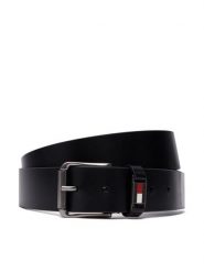 Tommy Jeans Pasek Tjm Tommy Roller Buckle 4.0 AM0AM14460 Czarny. Czarne paski damskie Tommy Jeans, bez wzorów, z jeansu. Za 209.99 zł.