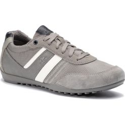Sneakersy GEOX - U Garlan B U923GB 011AU C1003 Ice. Szare półbuty na co dzień męskie Geox, z materiału, bez zapięcia. W wyprzedaży za 199.00 zł.