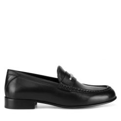 Mokasyny GINO ROSSI. Czarne mokasyny damskie Gino Rossi. Za 263.99 zł.