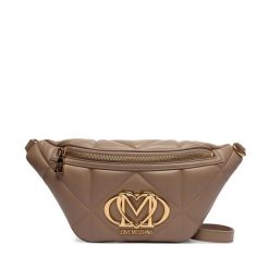 Nerka LOVE MOSCHINO. Brązowe torebki do ręki damskie Love Moschino, bez wzorów, bez dodatków. Za 919.99 zł.