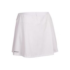Spódniczka tenisowa SK soft 500 damska. Białe spódnice damskie ARTENGO, xs, bez wzorów, z elastanu. Za 39.99 zł.