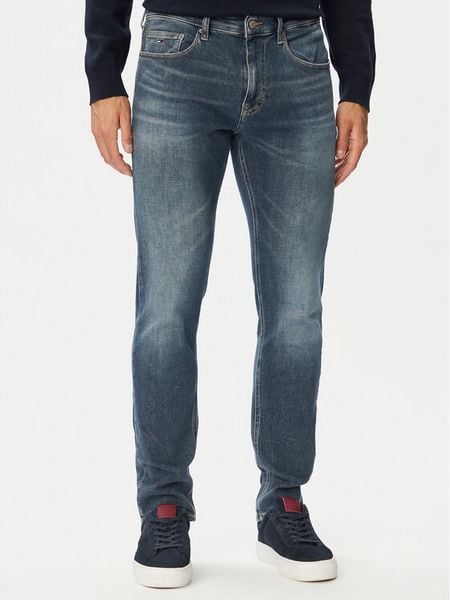 Tommy Jeans Jeansy Scanton DM0DM233461 Niebieski Slim Fit. Niebieskie jeansy męskie Tommy Jeans. Za 449.99 zł.