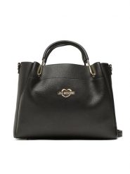 Torebka LOVE MOSCHINO. Czarne torebki do ręki damskie Love Moschino, bez wzorów, wizytowe, bez dodatków. Za 679.99 zł.