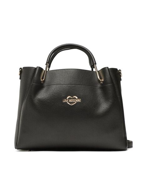 Torebka LOVE MOSCHINO. Czarne torebki do ręki damskie Love Moschino, bez wzorów, wizytowe, bez dodatków. Za 679.99 zł.