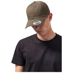 Czapka Flexfit low profile cotton twill. Brązowe czapki i kapelusze męskie FLEXFIT, bez wzorów, z bawełny, eleganckie. Za 67.65 zł.