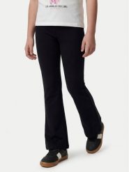 Guess Legginsy J6YB09 K3929 Czarny Flared Fit. Czarne legginsy dla dziewczynek Guess, z aplikacjami, z wiskozy. Za 264.99 zł.