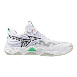 Buty halowe Mizuno Wave Momentum Elite. Białe buty sportowe męskie Mizuno, bez zapięcia, do siatkówki, mizuno wave. W wyprzedaży za 633.35 zł.
