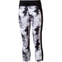Puma Legginsy Active Aop 3 4 Tights G Black. Legginsy dla dziewczynek marki Puma. W wyprzedaży za 89.00 zł.