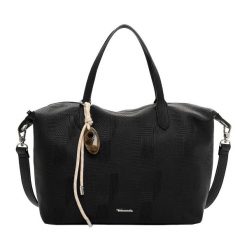 Tamaris Torebka Shopper TAS Karen Torby na zakupy 1 ct Czarny Damski. Czarne torby na ramię damskie Tamaris, bez wzorów, z materiału, eleganckie, bez dodatków. Za 275.99 zł.