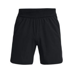 Szorty Under Armour Peak. Czarne buty sportowe męskie Under Armour, bez wzorów, na fitness i siłownię. Za 262.15 zł.