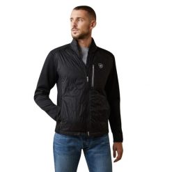 Kurtka Ariat Fusion. Czarne kurtki męskie Ariat, xl, bez wzorów, z materiału, bez kaptura. Za 698.50 zł.