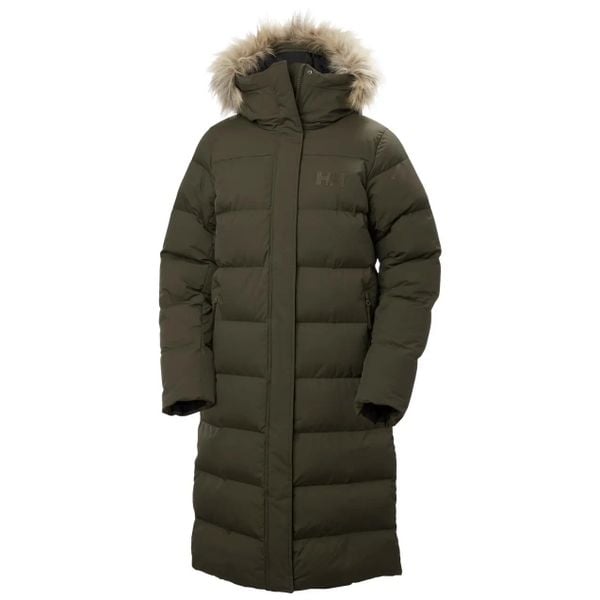 Parka dla kobiet Helly Hansen Aria. Zielone parki damskie Helly Hansen, na lato, s, bez wzorów, z materiału, eleganckie, bez kaptura. Za 1,429.50 zł.