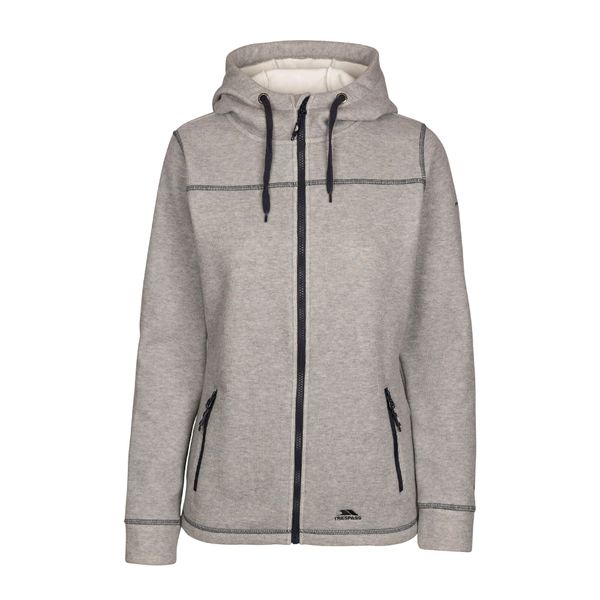 Damska Bluza Polarowa Runpal At400. Szare bluzy damskie Trespass, na zimę, m, bez wzorów, z bawełny, z kapturem. Za 387.99 zł.