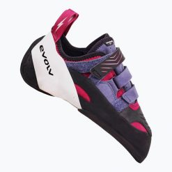 Buty wspinaczkowe Evolv Shaman LV beet. Czerwone obuwie sportowe damskie Evolv, bez wzorów, wspinaczkowe. Za 449.99 zł.