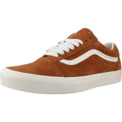 Buty VANS OLD SKOOL Brązowy. Brązowe trampki męskie Vans, bez wzorów, ze skóry, bez zapięcia. Za 387.99 zł.