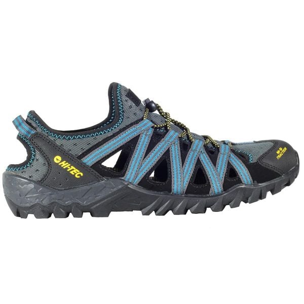 HI-TEC Narval zamknięte sandały z tworzywa, rozmiar 45. Zielone sandały męskie Hi-tec, bez zapięcia. Za 524.99 zł.