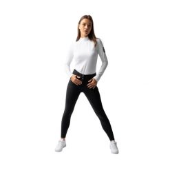 Termoaktywne legginsy jeździeckie z pełnym siedziskiem dla kobiet Horze Tiffany. Czarne bielizna termoaktywna damska HORZE, l, bez wzorów, z materiału, bez ramiączek. Za 469.50 zł.
