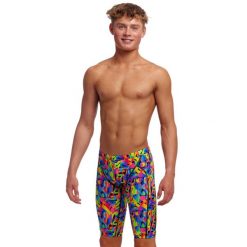 Spodenki pływackie chłopięce Funky Trunks Colour Funk Jammer. Kąpielówki dla chłopców FUNKY TRUNKS, bez wzorów, z poliesteru. Za 199.00 zł.