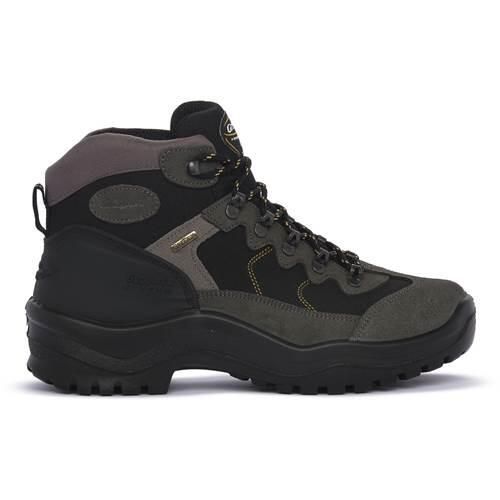 Buty trekkingowe męskie Grisport 10694S12G. Czarne trekkingi męskie Grisport, za kostkę, trekkingowe. Za 403.00 zł.