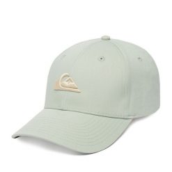 Czapka z daszkiem Quiksilver. Zielone czapki i kapelusze damskie Quiksilver, bez wzorów. Za 79.99 zł.