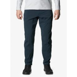 Spodnie turystyczne męskie Houdini Wadi Pants. Niebieskie spodnie sportowe męskie Houdini, m, bez wzorów, trekkingowe. Za 398.99 zł.