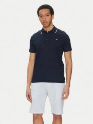Paul&Shark Polo 25411282 Granatowy Regular Fit. Niebieskie koszulki polo męskie PAUL&SHARK, m, bez wzorów, z bawełny, bez ramiączek. Za 579.99 zł.