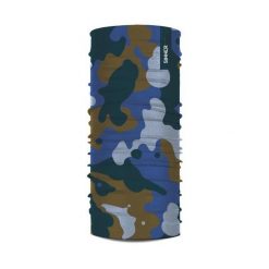 Bandana SINNER Camo, niebieska, unisex. Niebieskie czapki i kapelusze damskie SINNER, na zimę, bez wzorów, sportowe. Za 140.00 zł.