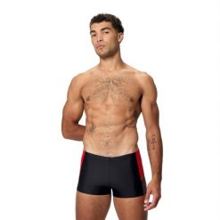 Bokserki Speedo Dive Fitness czarne. Czarne kąpielówki męskie Speedo, m, bez wzorów, z elastanu, na fitness i siłownię. Za 139.99 zł.