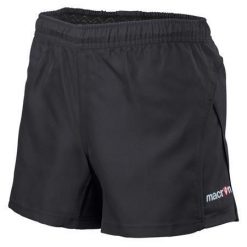 Szorty Macron febe. Czarne krótkie spodenki sportowe męskie Macron, l, bez wzorów. Za 172.50 zł.