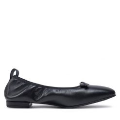 Baleriny ALOHAS. Czarne baleriny damskie ALOHAS, bez wzorów, bez obcasa. Za 359.99 zł.
