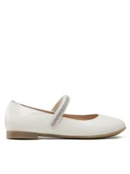 Lasocki Young Baleriny CI12-ERICA-18D Biały. Białe baleriny dziewczęce Lasocki Young, bez wzorów, ze skóry, bez zapięcia. Za 83.99 zł.