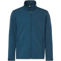 Kurtka softshellowa M Everhike Softshell J. Niebieskie kurtki męskie Vaude, m, bez wzorów, z materiału, bez kaptura. Za 469.00 zł.