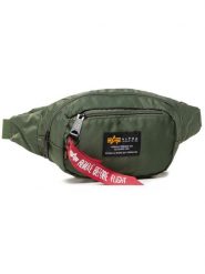 Alpha Industries Nerka Crew Waist Bag 196923 Zielony. Zielone saszetki męskie Alpha Industries, z materiału. Za 155.99 zł.