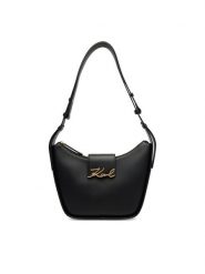 KARL LAGERFELD Torebka A3W30046 Czarny. Czarne torebki do ręki damskie KARL LAGERFELD, bez wzorów, ze skóry, bez dodatków. Za 909.99 zł.