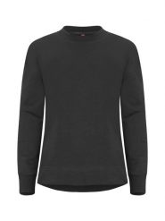 Clique Miami PRO Roundneck Women – damska bluza z okrągłym dekoltem – Black. Czarne bluzy damskie CLIQUE, l, bez wzorów, z bawełny, bez kaptura. Za 189.08 zł.