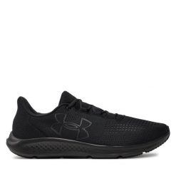 Buty do biegania Under Armour. Czarne buty sportowe męskie Under Armour, bez zapięcia, do biegania. Za 179.99 zł.