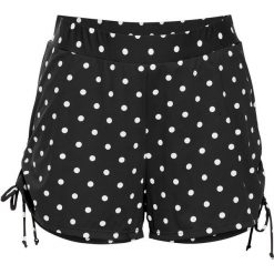 Szorty kąpielowe z figami wewnętrznymi, szybko schnące bonprix czarno-biały w kropki. Bikini damskie marki NABAIJI. Za 99.99 zł.