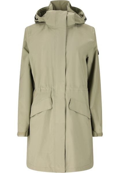 Parka dla kobiet Whistler Marico Pro. Brązowe parki damskie Whistler, na zimę, l, bez wzorów, z materiału, eleganckie, z kapturem. Za 311.50 zł.