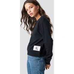 Calvin Klein Bluza Harrisi True Icon Crew Neck - Black. Bluzy damskie marki Calvin Klein. Za 364.95 zł.