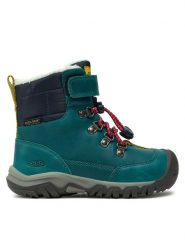 Keen Śniegowce Kanibou Waterproof Winter Boot 1028085 Zielony. Zielone buty zimowe chłopięce Keen, bez wzorów, ze skóry, bez zapięcia. Za 419.99 zł.