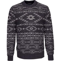 Sweter w kolorze granatowym. Niebieskie swetry przez głowę męskie Camel Active, m, bez wzorów, z bawełny, bez kołnierzyka. W wyprzedaży za 197.95 zł.