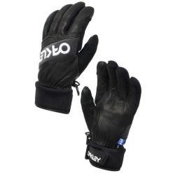 Rękawiczki Zimowe Oakley Factory Winter Glove 2.0. Czarne rękawiczki męskie Oakley, na zimę, bez wzorów, sportowe. Za 288.99 zł.