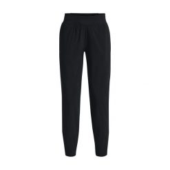 Damskie spodnie dresowe Under Armour OutRun The Storm. Czarne spodnie dresowe damskie Under Armour, m, bez wzorów, z dresówki. Za 406.50 zł.