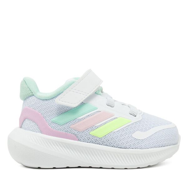 Sneakersy adidas. Czarne trampki i tenisówki chłopięce Adidas, bez wzorów, bez zapięcia. Za 225.99 zł.